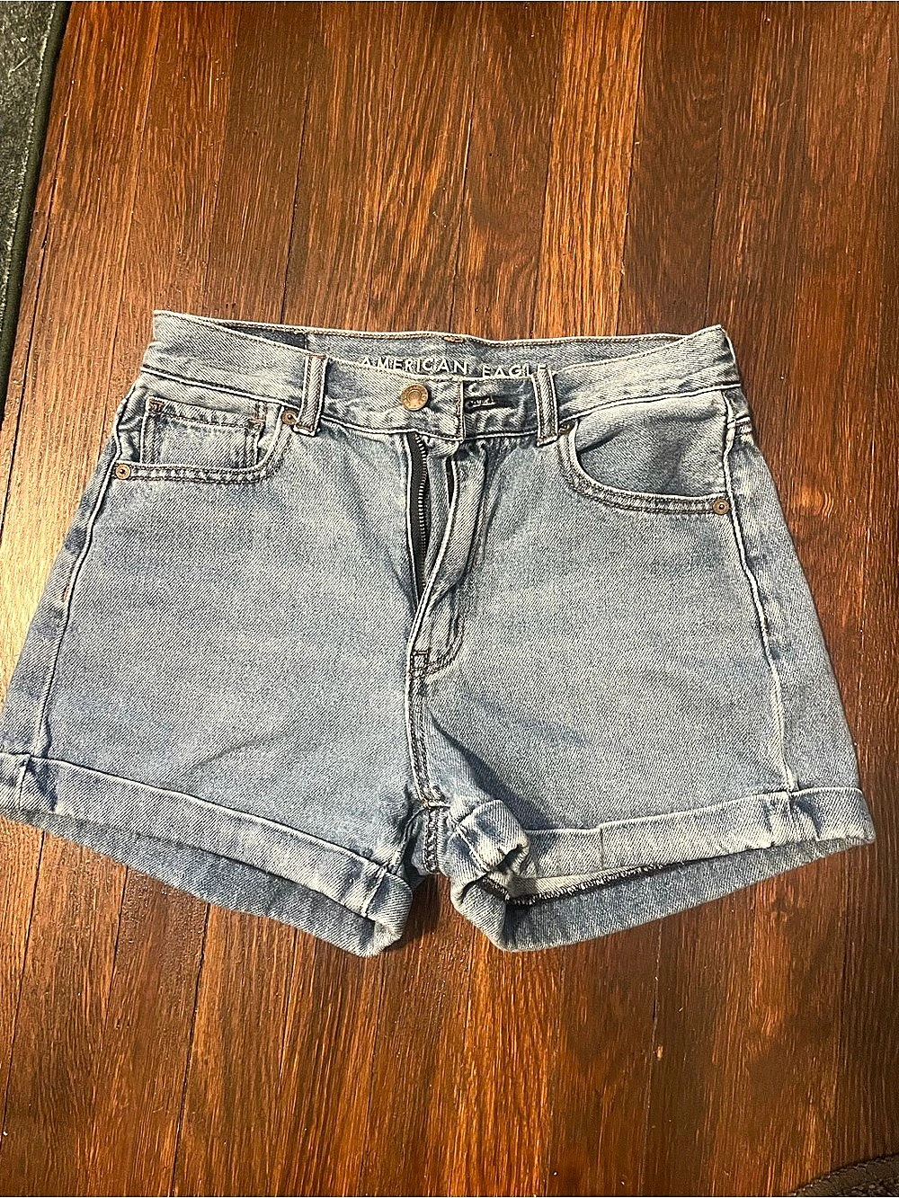 American Eagle Denim Jean Shorts Size 2